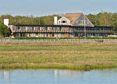 view of moors inn right