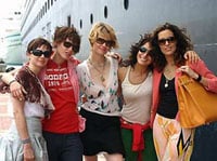 Olivia Cruise with L-Word Cast