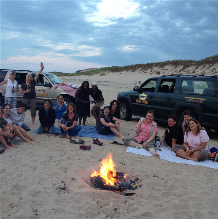 Relax at the Beach Bonfire.